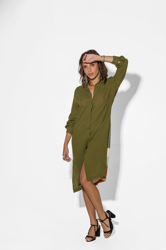 Chemise Midi Green